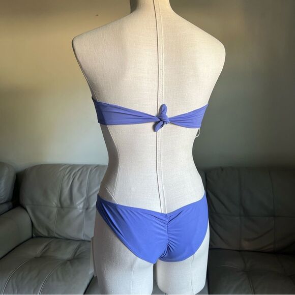 NEW Revolve Bettinis Bikini Set Swimwear Smocked Bikini Top XS Bottom M L - Picture 15 of 16